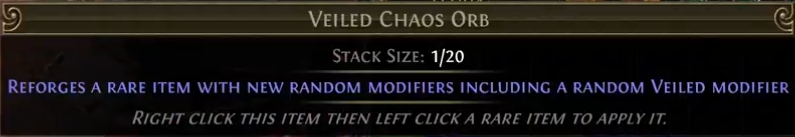 poe veiled chaos orb